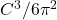 \(C^3/6\pi^2\)