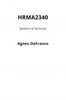 HRMA2340 book cover