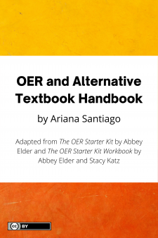 OER and Alternative Textbook Handbook book cover