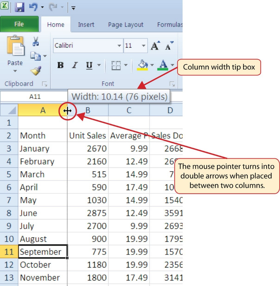 How to Change Drop-down Width and Font Size in Excel - Excel Campus