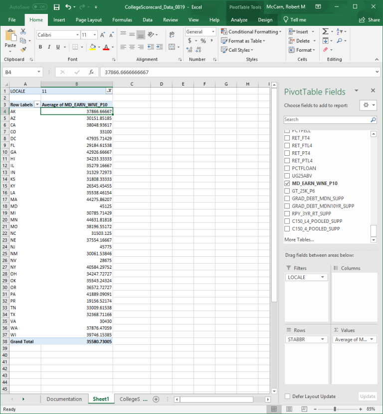 6.2 Sort & Filter Pivottable Data – Excel For Decision Making