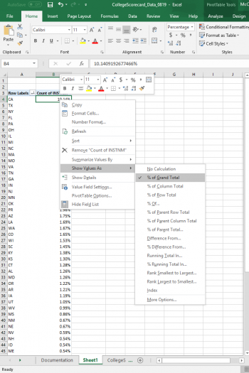 6.2 Sort & Filter PivotTable Data – Excel For Decision Making