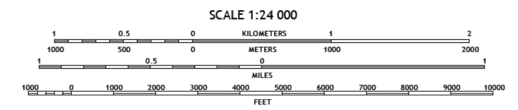 1:24,000 Scale bar